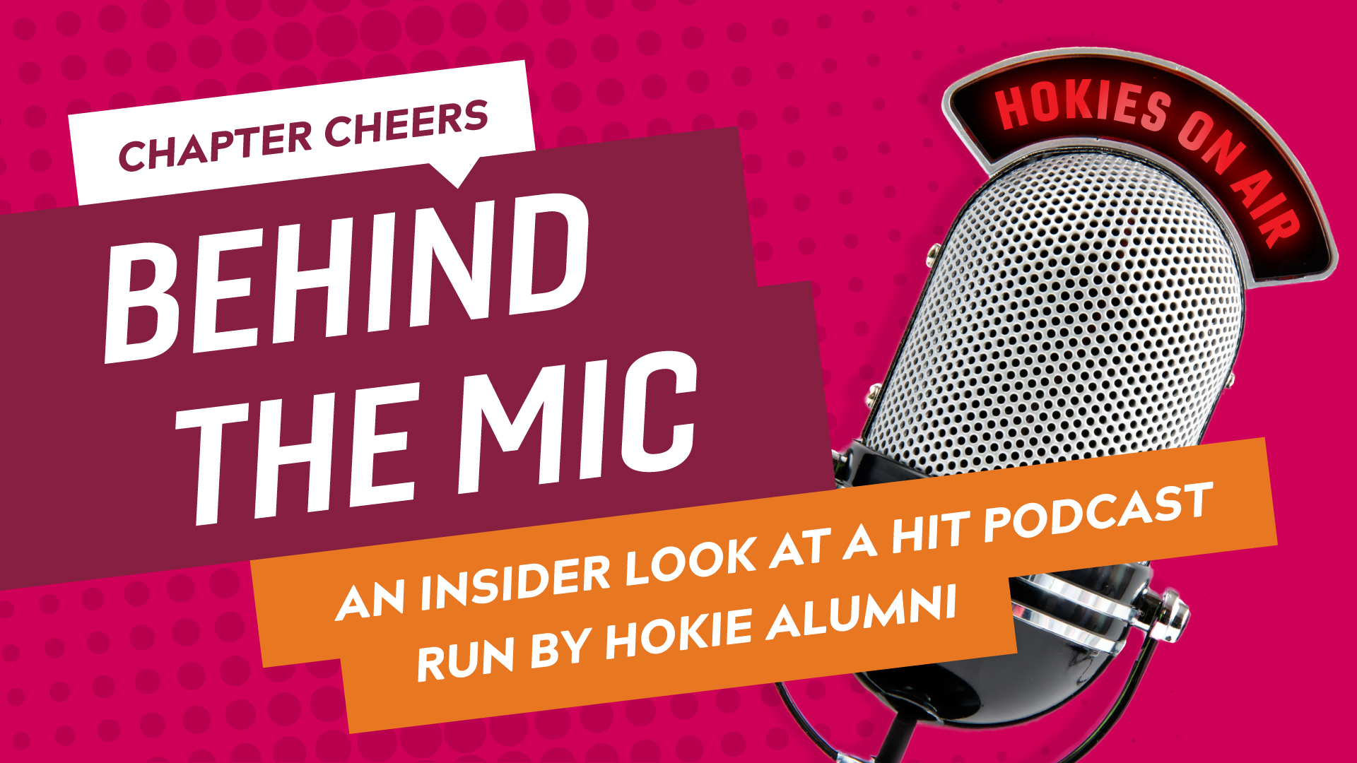 Chapter Cheers: Behind the Mic with Hokie Podcasters